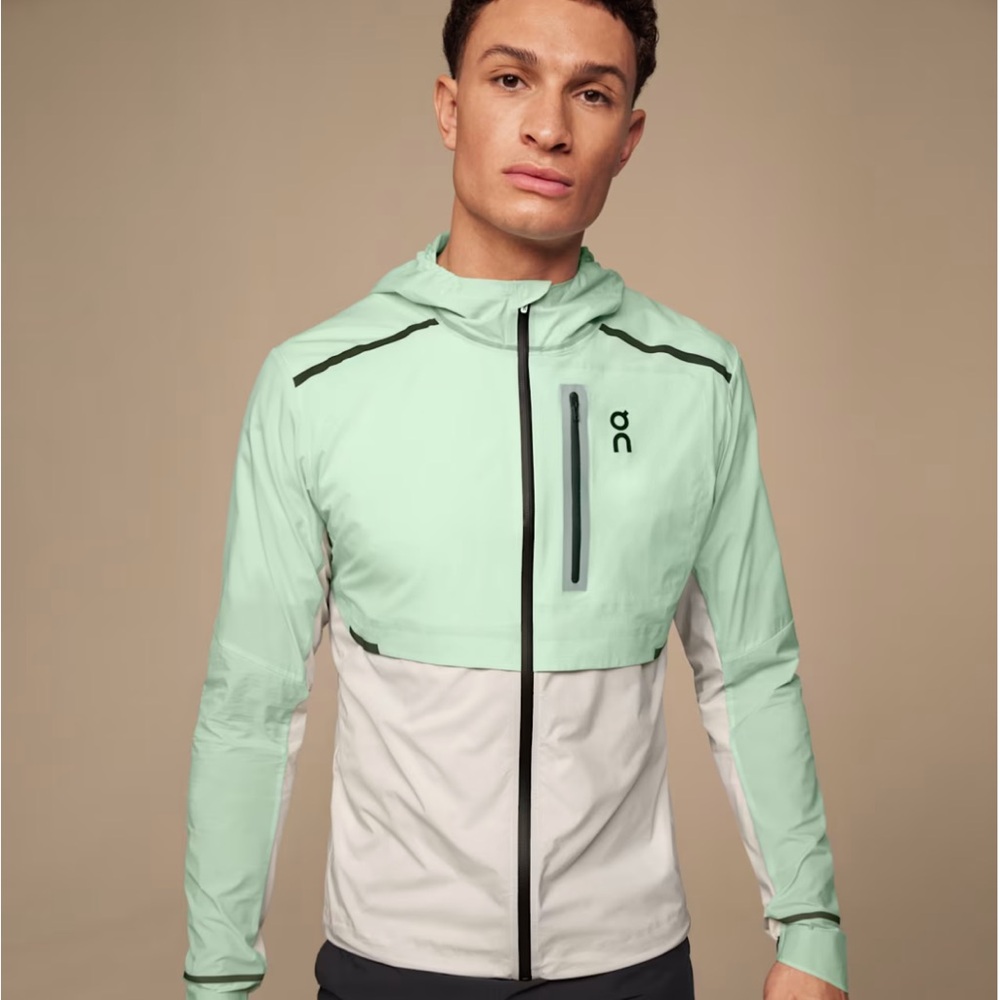 On Running Men's Weather Jacket Creek / Pearl